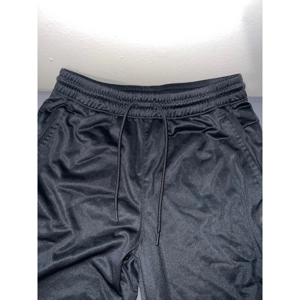 And1 Mens Qwick-Dry Activewear Track Pants Black Athletic Joggers Size Medium